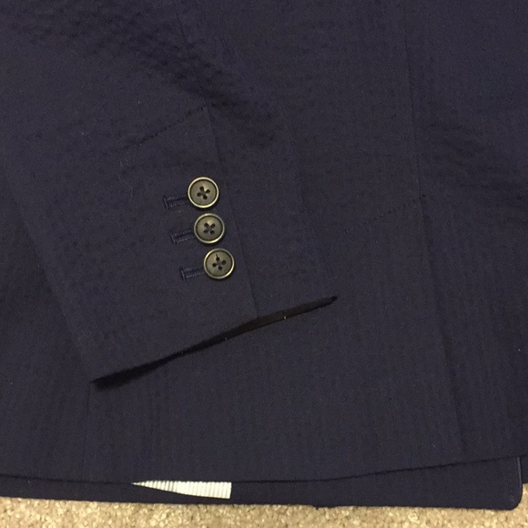 NWT Banana Republic Navy Blazer/Suit Jacket. - Picture 7 of 13